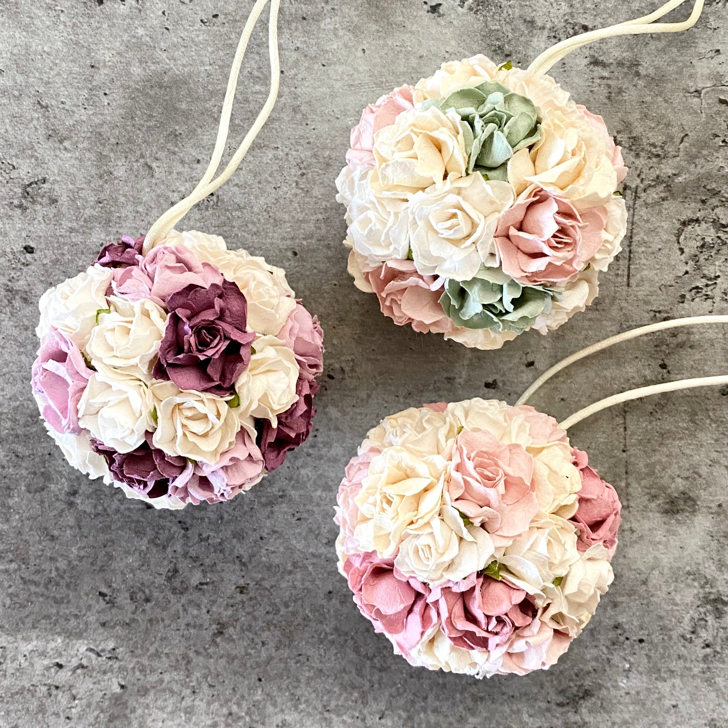 Custom Color Wedding & Engagement Ornaments