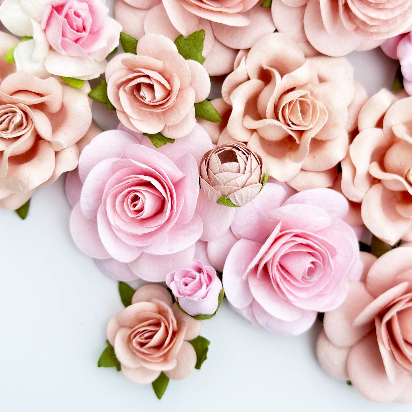 Wedding Flower Craft Kit | 100 Pink Paper Flowers