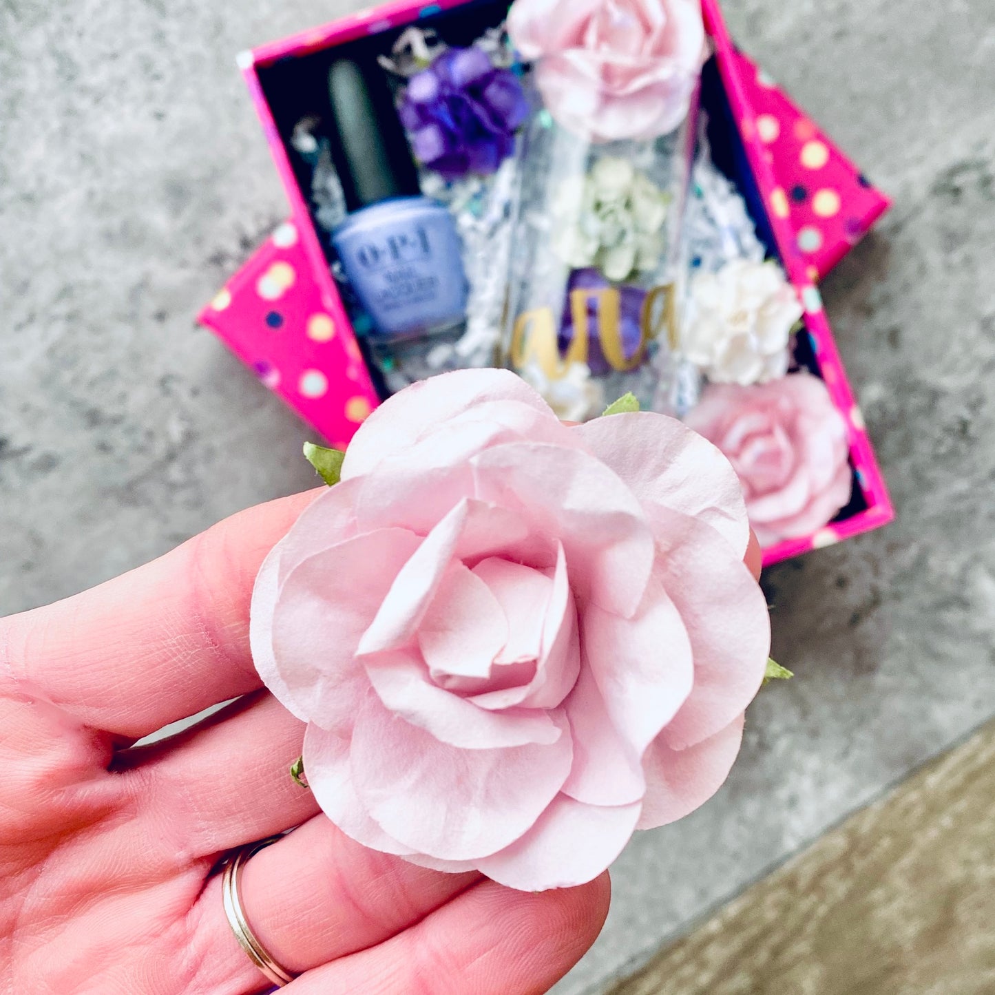 2" Lavender Paper Flowers | DIY Flower Garland, Backdrop Wall
