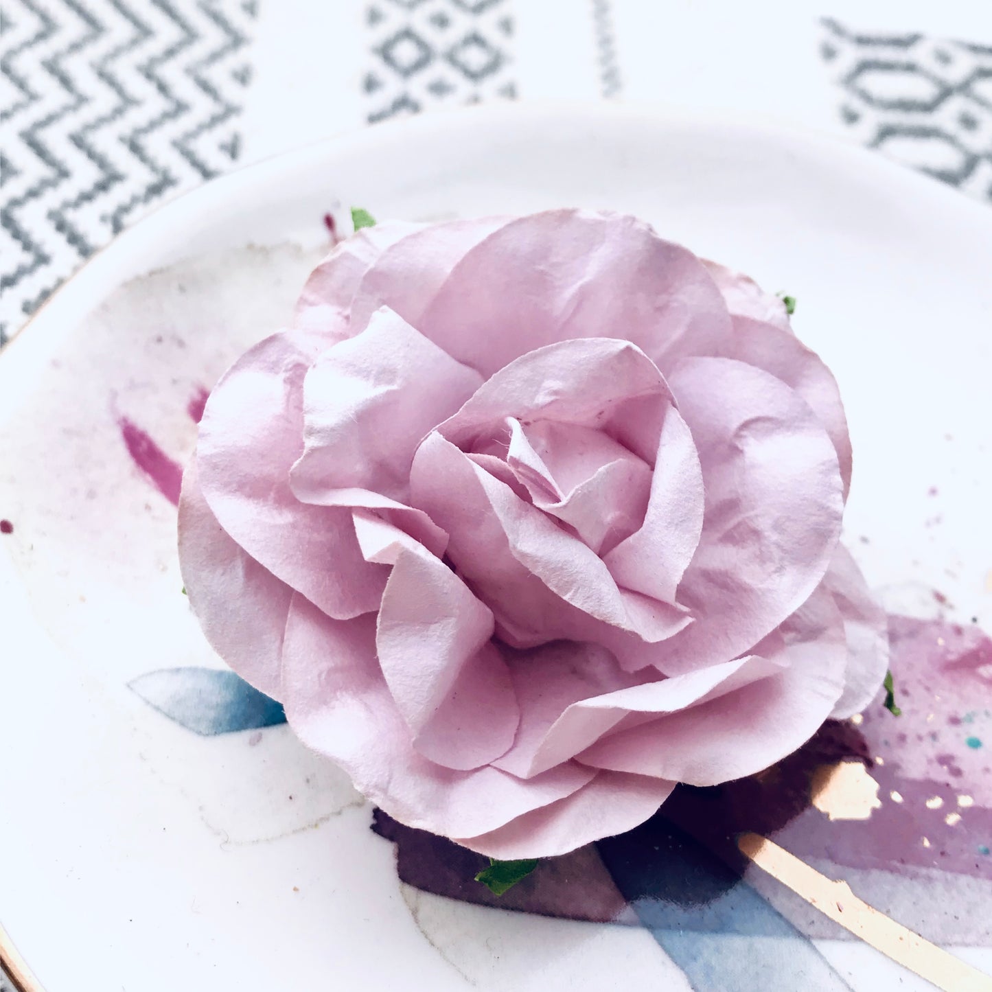 2" Lavender Paper Flowers | DIY Flower Garland, Backdrop Wall