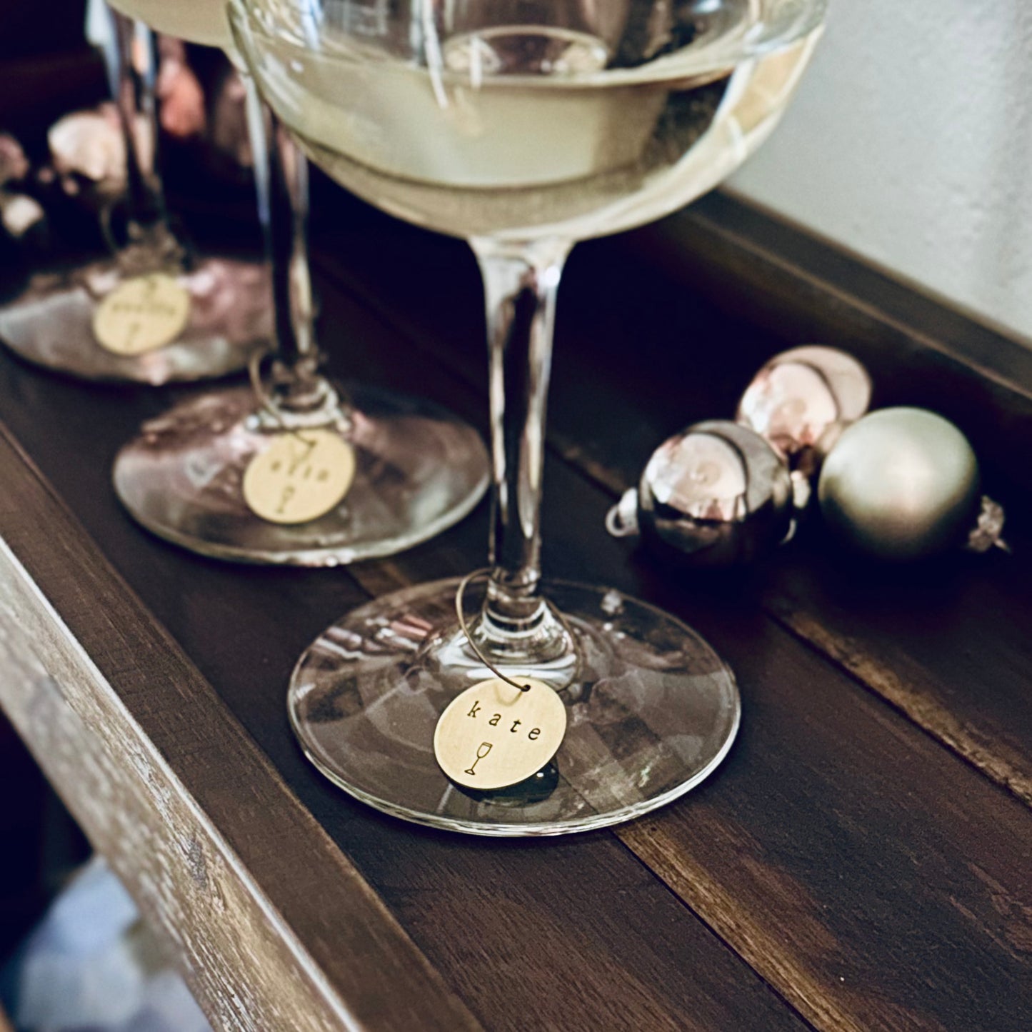 Personalized Glass Charms