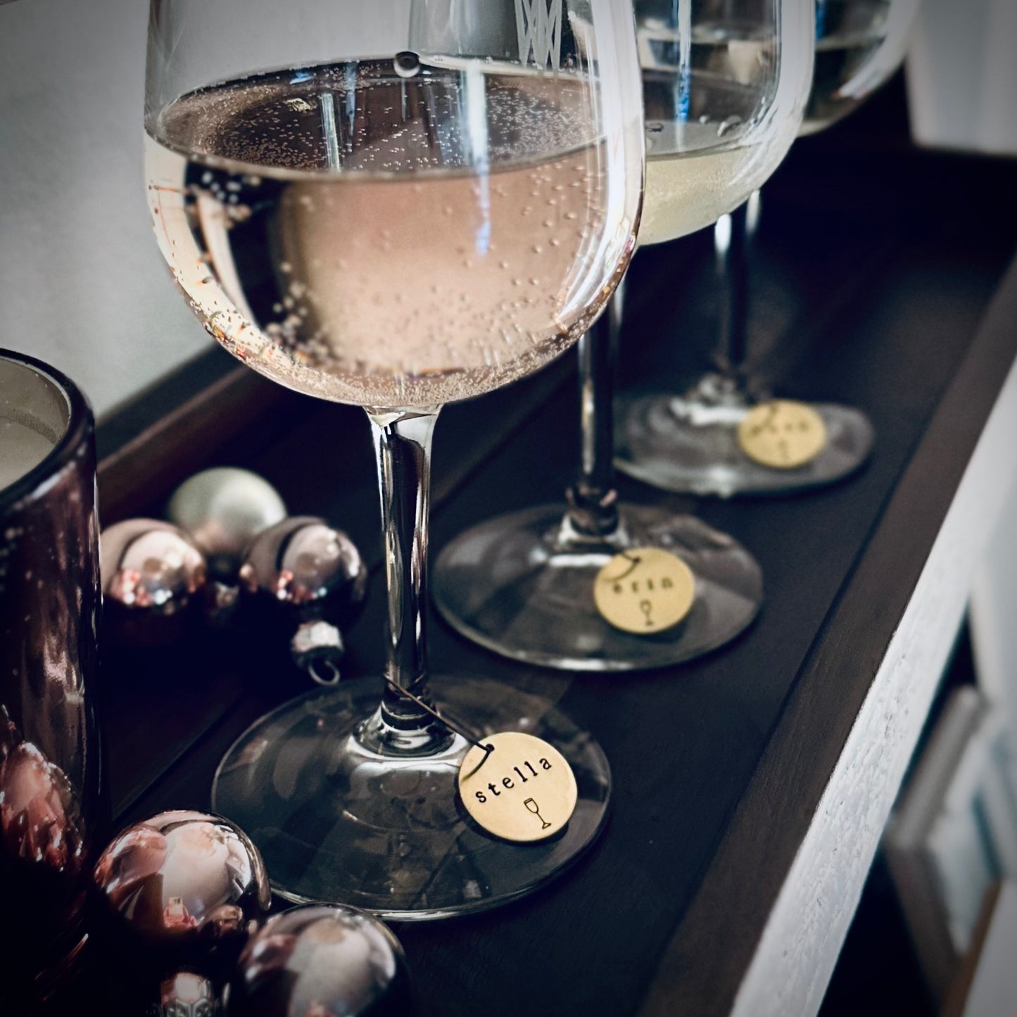 Personalized Glass Charms