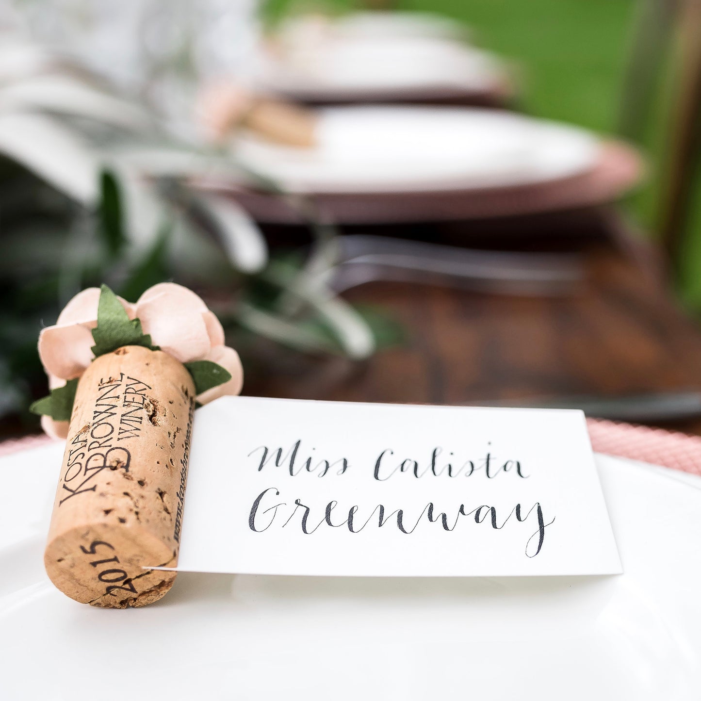 Wedding Place Card Holder