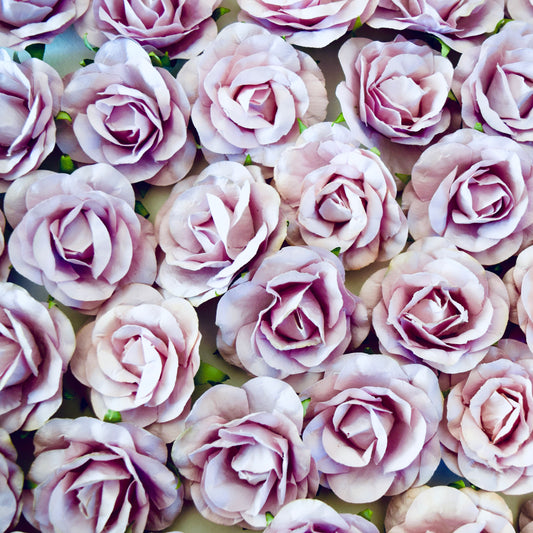 2" Lavender Paper Flowers | DIY Flower Garland, Backdrop Wall