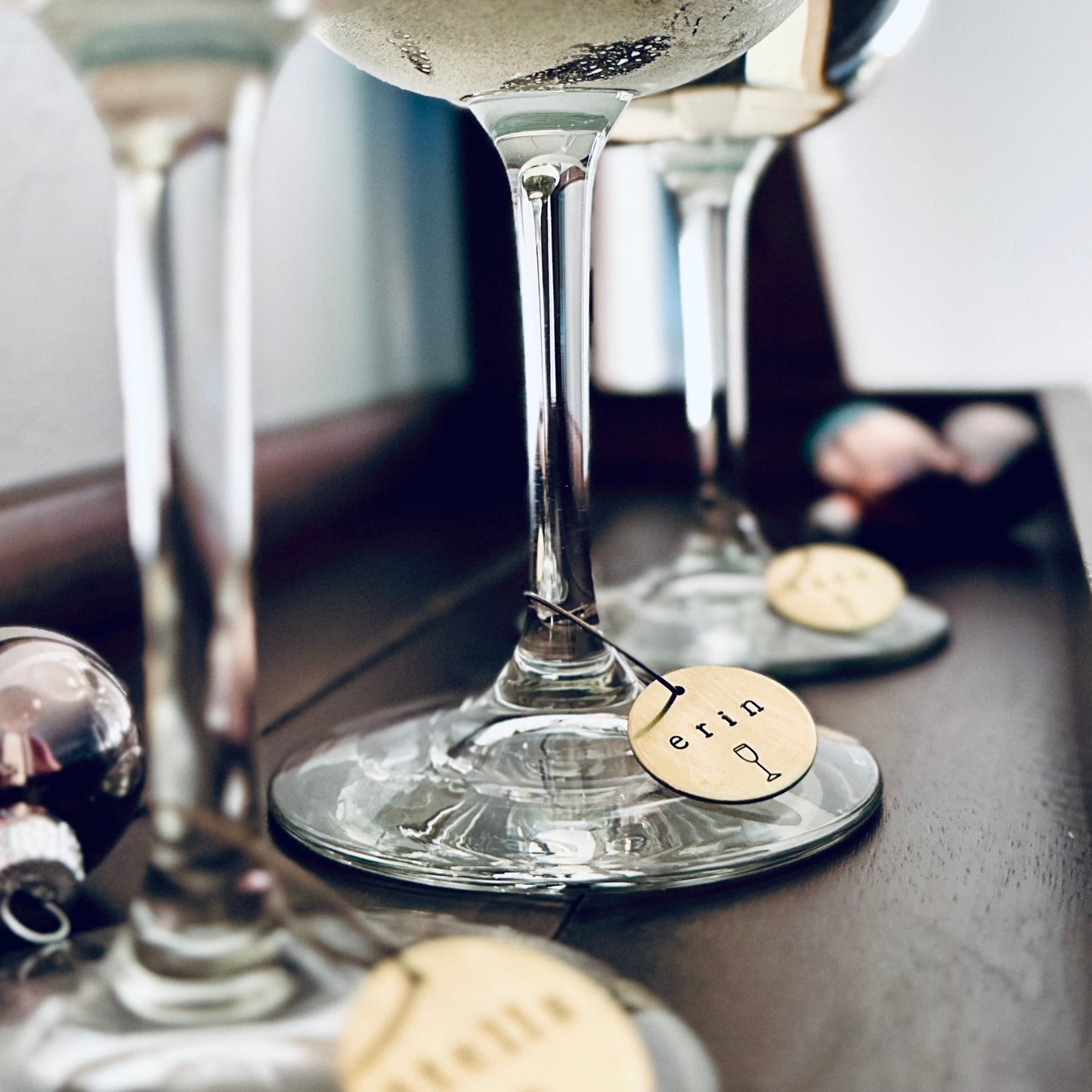 Personalized Glass Charms
