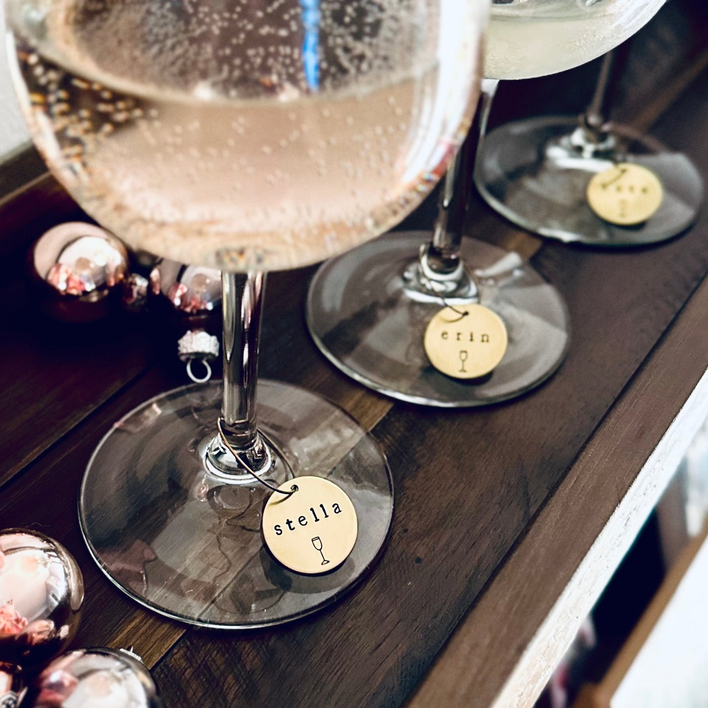 Personalized Glass Charms