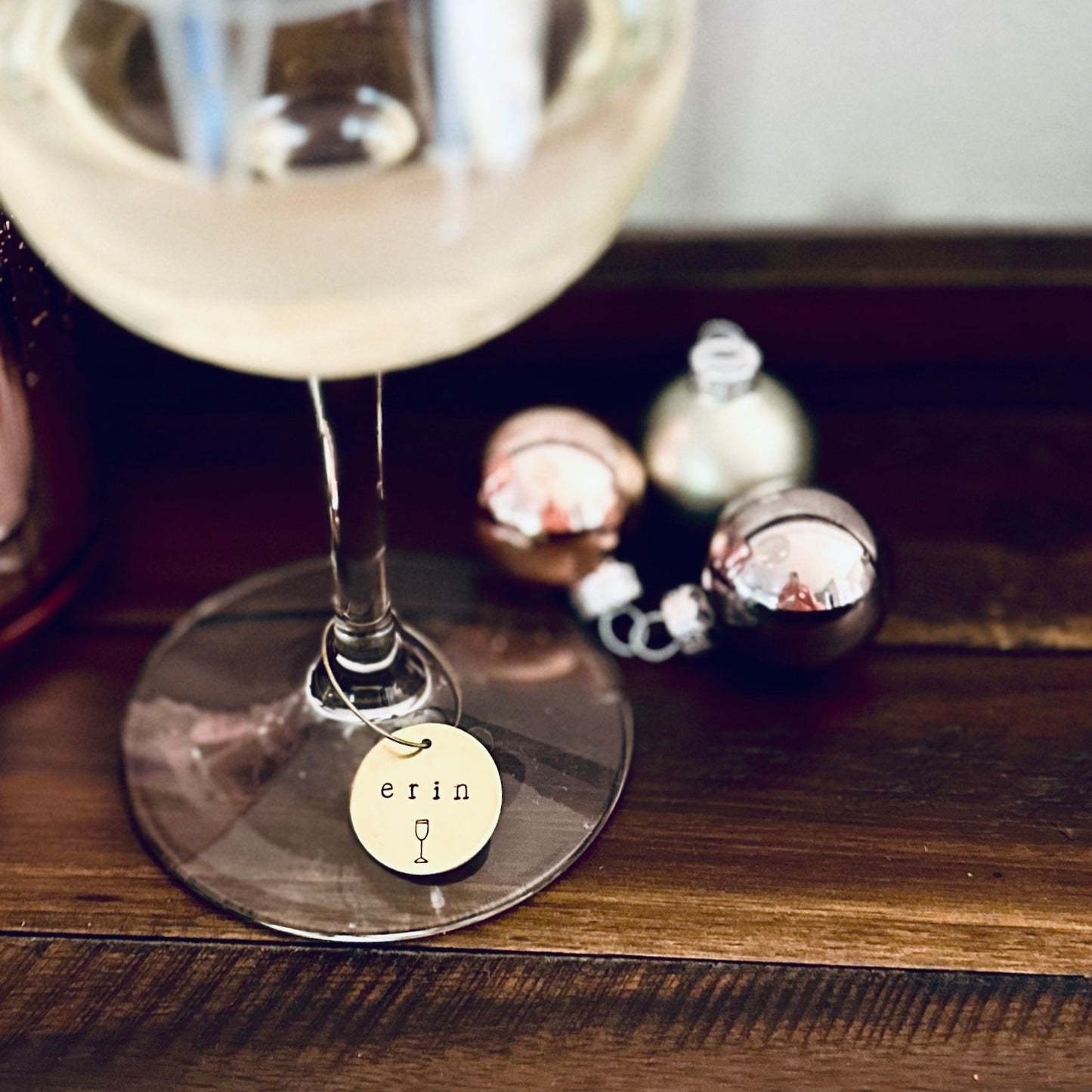 Personalized Glass Charms