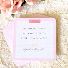 FREE GIFT | Wedding Planning Affirmation Cards for VAULT Members