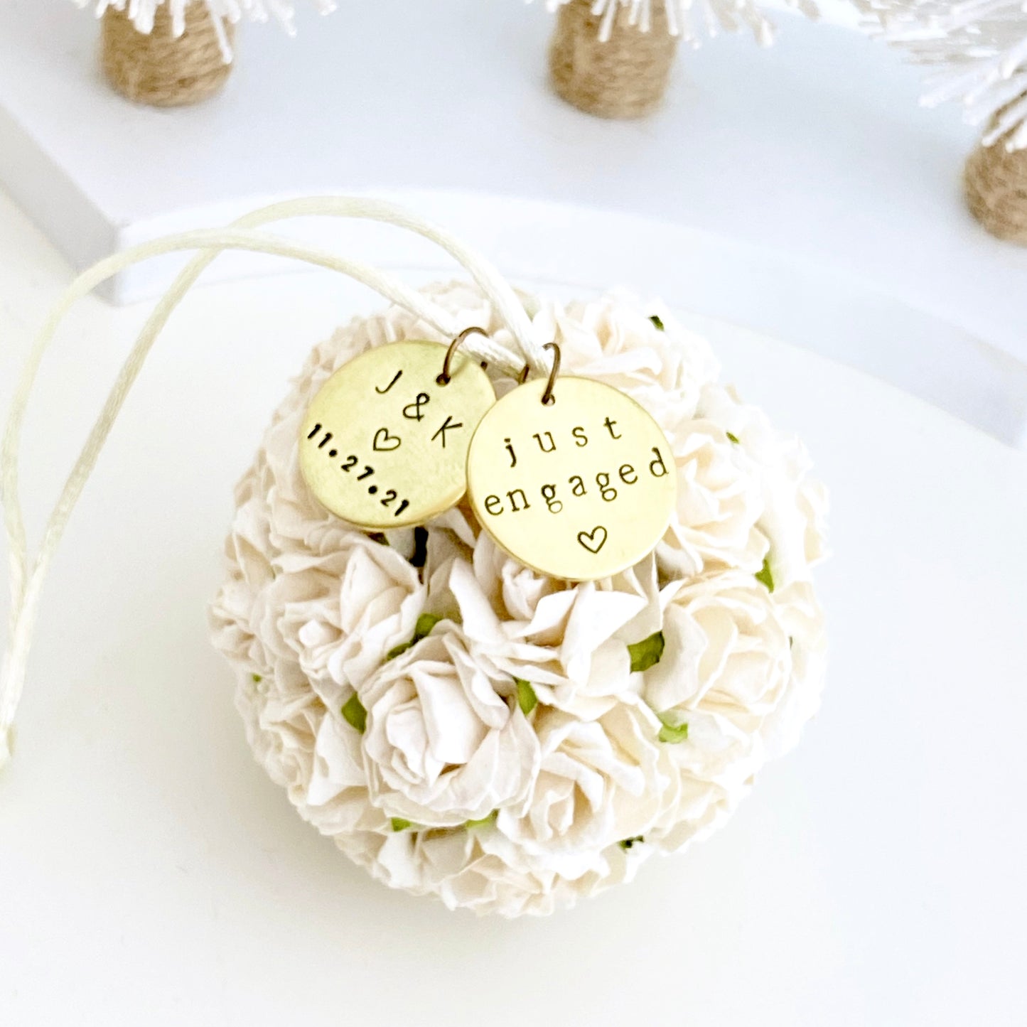 Our First Christmas Ornament | Personalized Wedding Gift