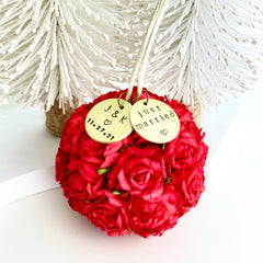 Our First Christmas Ornament | Personalized Wedding Gift