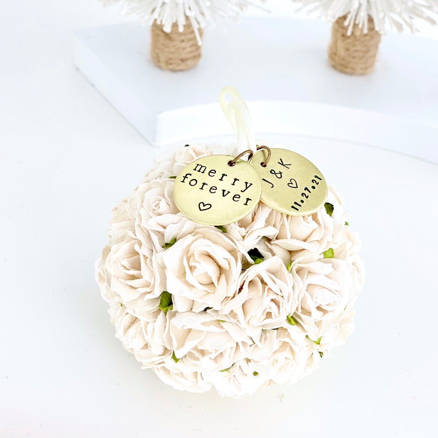 2024 Personalized Wedding & Engagement Ornaments