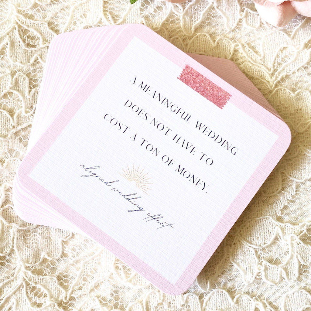FREE GIFT | Wedding Planning Affirmation Cards for VAULT Members