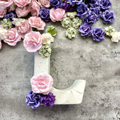 Wedding Flower Craft Kit | 100 Purple Paper Flowers