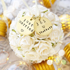 Our First Christmas Ornament | Personalized Wedding Gift