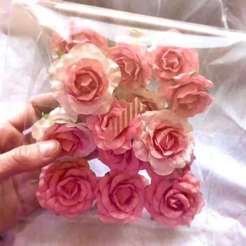 100 Big Paper Flowers