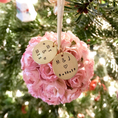 2023 Personalized Wedding & Engagement Ornaments
