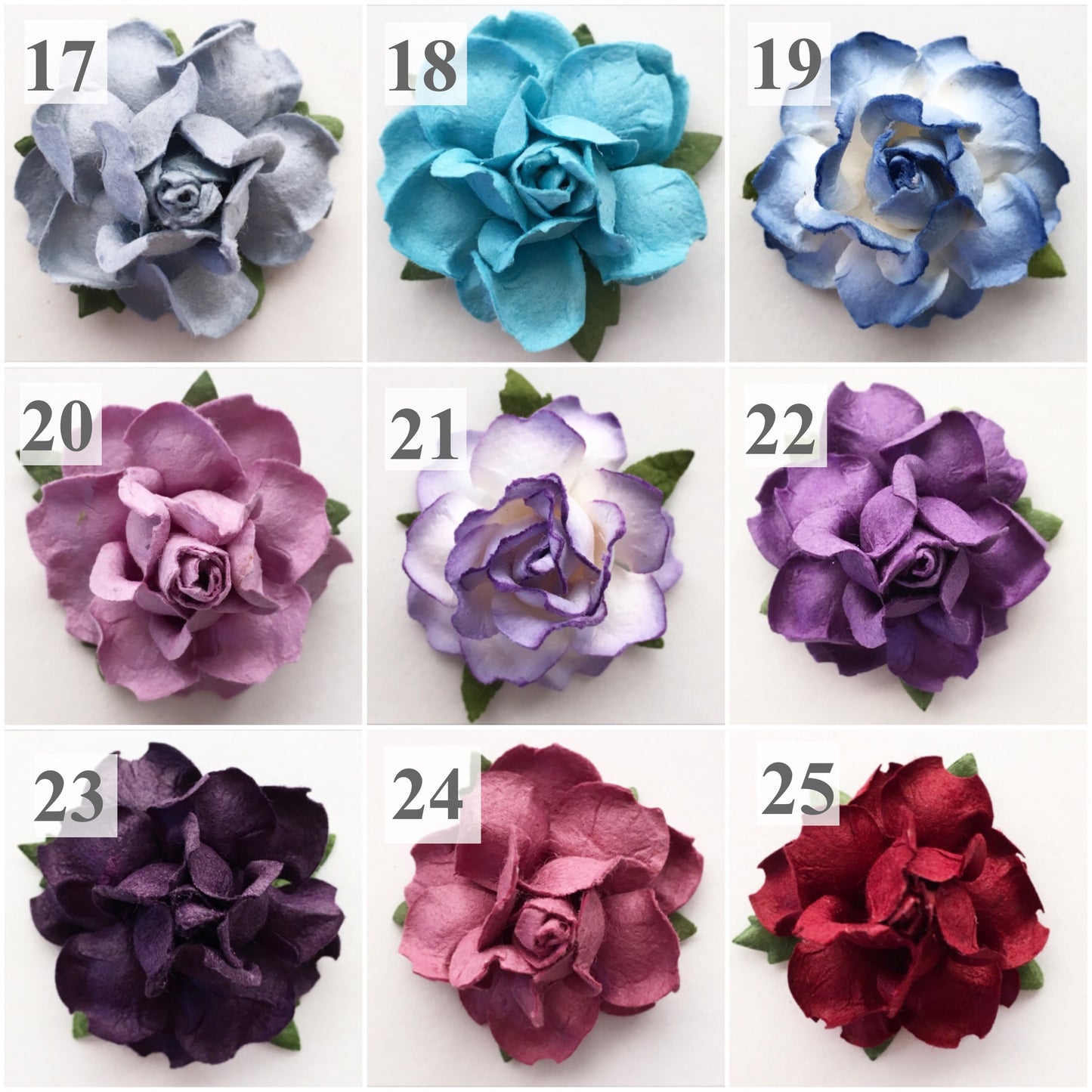 50 Paper Succulents, 1.5" Size