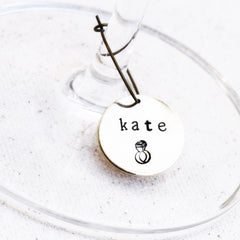 Personalized Glass Charms