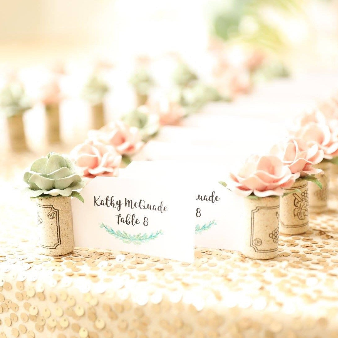 Wedding Flower Craft Kit | 100 Purple Paper Flowers