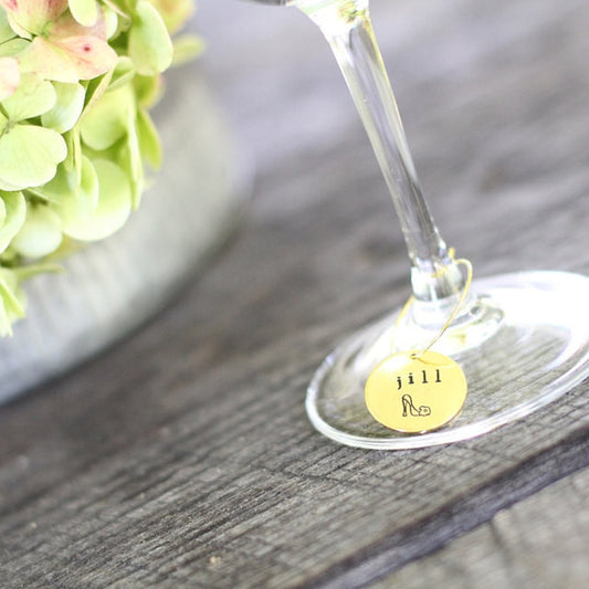 Personalized Glass Charms